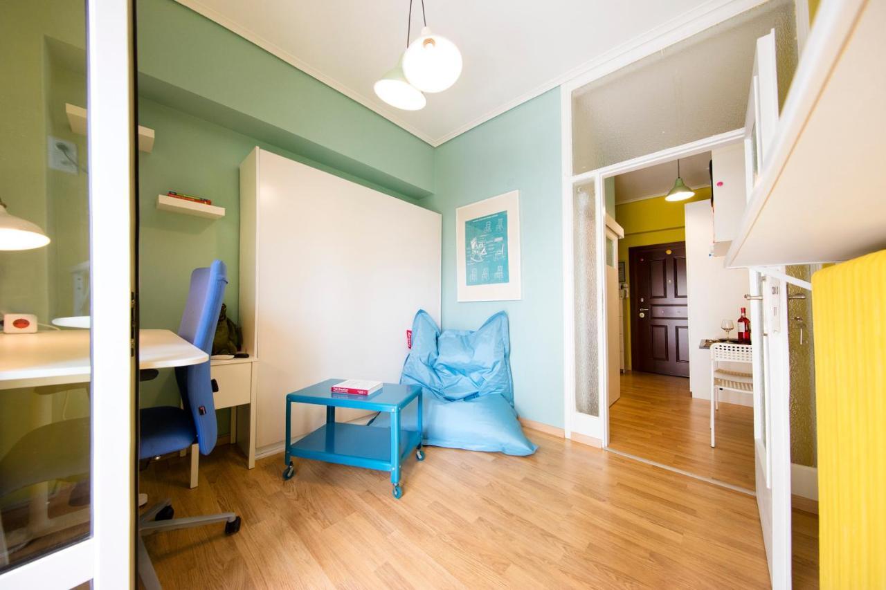 Ferienwohnung Startupper'S Pad In Real Athenian Neighbourhood Exterior foto